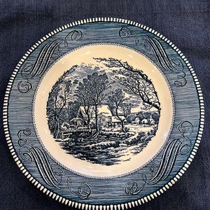 Currier & Ives 10 inch plate